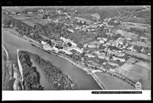 Dresden, Schloss Pillnitz, Luftbild
