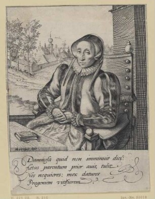 Bildnis einer älteren Dame, möglicherweise Anna Fullings