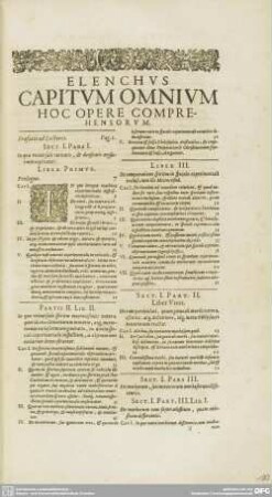 ELENCHUS CAPITUM OMNIUM HOC OPERE COMPREHENSORUM.