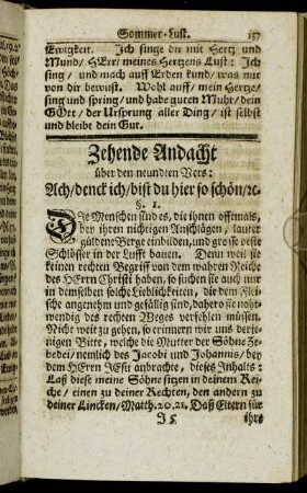 Zehende Andacht