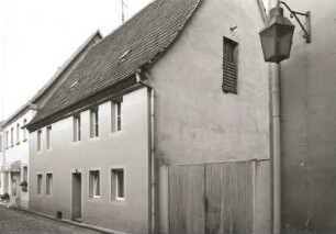 Belgern, Marktstraße 19. Wohnhaus (1801/1850). Straßenansicht