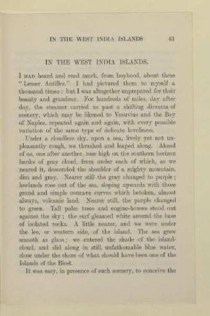 THE WEST INDIA ISLANDS