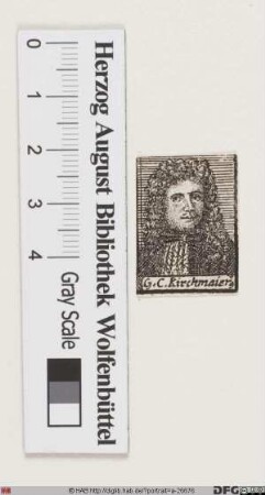 Bildnis Georg Caspar Kirchmayer (Kirchmaier)