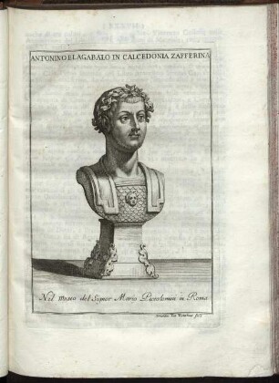 Antonino Elagabalo In Calcedonia Zafferina.