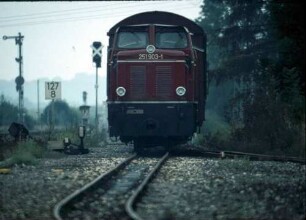 Warthausen Lok 251 903 Güterzug