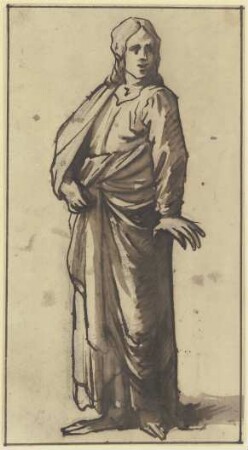 Männliche Gewandfigur