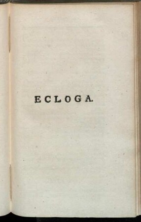 Ecloga.