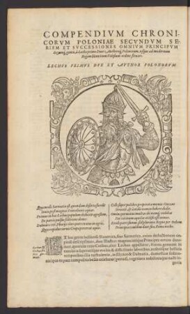Compendium Chronicorum Poloniae Secundum Seriem Et Successiones Omnium Principium ...