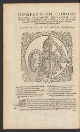 Compendium Chronicorum Poloniae Secundum Seriem Et Successiones Omnium Principium ...