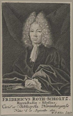 Bildnis des Fridericvs Roth-Scholtz