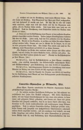 51-54, Concordia-Gymnasium zu Milwaukee, Wis.