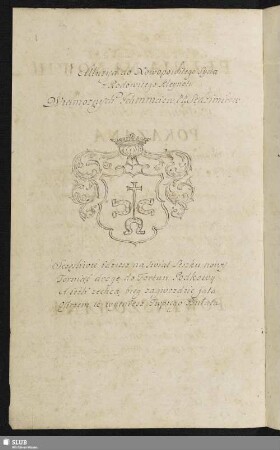 [modifiziertes Wappen der Familie Sedzimir]