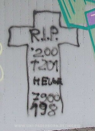 R.I.P. 200 {KREUZ} 201 | HELGE | 7900 198