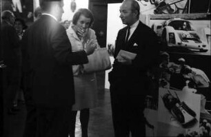 Freiburg: Kaufhaus; Eröffnung der Fotoausstellung; SWR, Millozzi