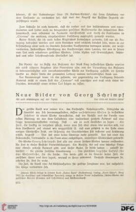 15: Neue Bilder von Georg Schrimpf