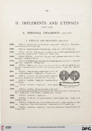 II: Implements and utensils