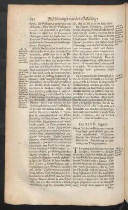 Het XLVII. capittel. Hoe de Bellales en Bramines trouwen. ...