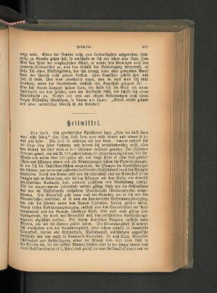 Heilmittel.