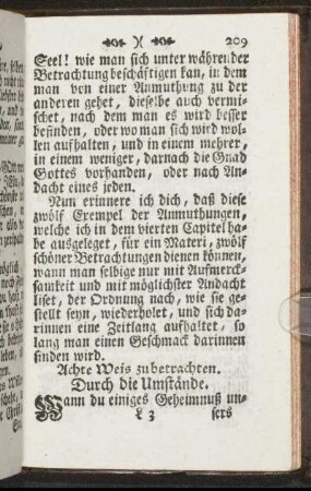 Achte Weis zu betrachten. - Sechzehente Weiß zu betrachten.
