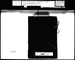 Missivenbuch, besonders innere Angelegenheiten betreffend / Alte Aufschrift: "Meißnisch Copial bey Hertzog Georgen zu Sachsen zeitten concipirt" (Hand 16. Jh.)