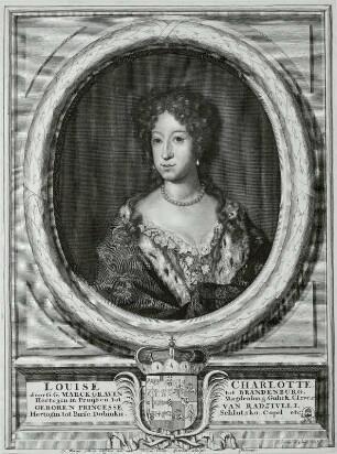 Luise Charlotte Radziwill, Markgräfin von Brandenburg, Gräfin von der Pfalz