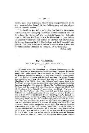 Das Fibelproblem : eine Buchbesprechung