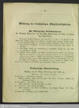 Oeffentliche Schulprüfung