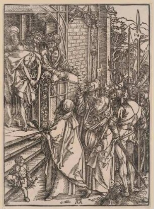 Große Passion, Blatt 6: Die Schaustellung Christi (Ecce homo)