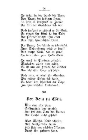 Der Dom zu Cöln