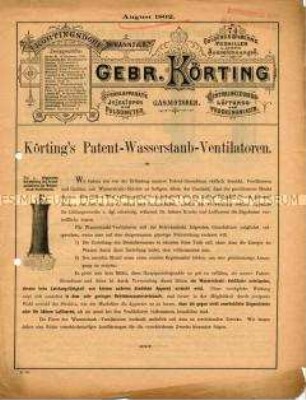 Wasserstaub-Ventilator