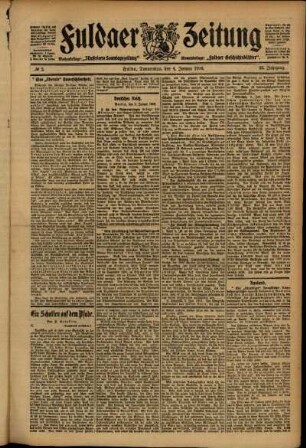 Ausgabe vom Donnerstag, den 04. Januar 1906.