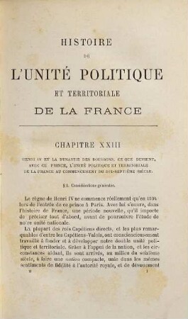 Histoire de l'unité politique et territoriale de la France, 3
