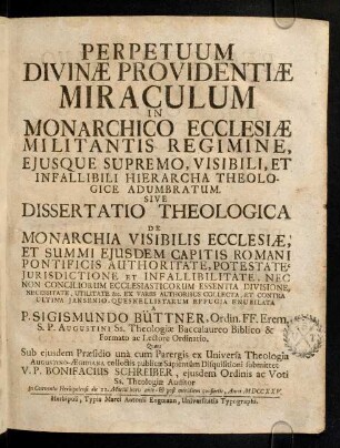 1-304, Dissertatio Theologica