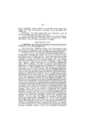 Der systematische Stoffe im Geschichtsunterricht, Friedrichs d. Gr. Regierungsantritt