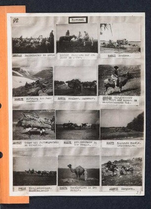 Albumblatt 28 mit Angebotsserie "Russland"