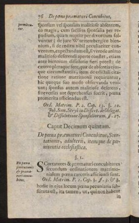 76-86, Caput V - VI
