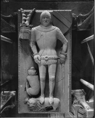 Kloster Lichtental Fürstenkapelle Grabmal Markgraf Rudolf VI. von Baden und Graf von Eberstein (gestorben 1372), genannt der Lange