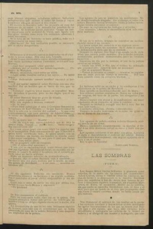 Las sombras : (Poema)