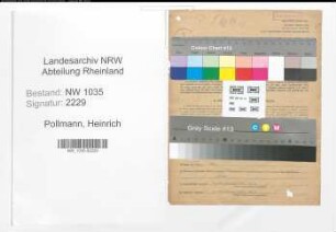 Entnazifizierung Heinrich Pollmann , geb. 13.08.1913 (Steiger)