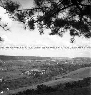 Landschaft bei Chateau Chinon (?) (Frankreichfeldzug)