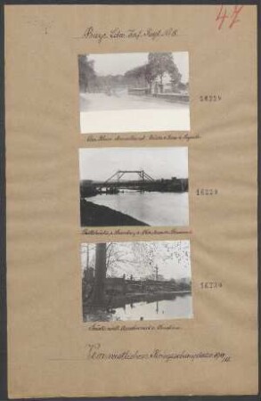 Am Rhein-Marne-Kanal: Brücke von Xures neben Lagarde