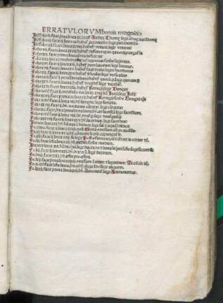 Erratvlorvm breuis recognitio