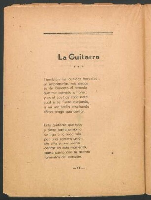 La Guitarra