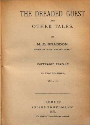 The dreaded guest and other tales, 2