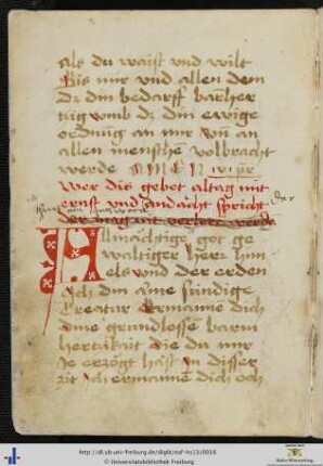(4v - 5v) Allmaechtiger gotgewaltiger herr himels und der erden ....