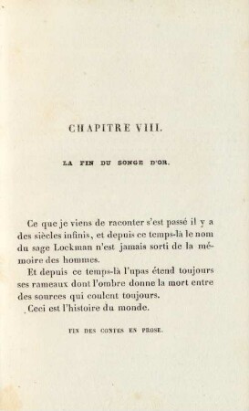 Chapitre VIII. La fin du songs d'or