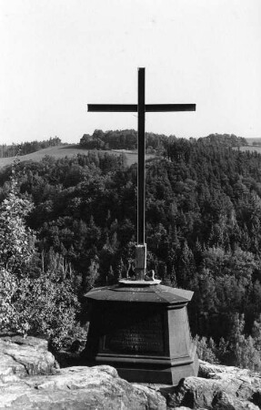 Meißen-Dobritz. Blick vom Götterfelsen