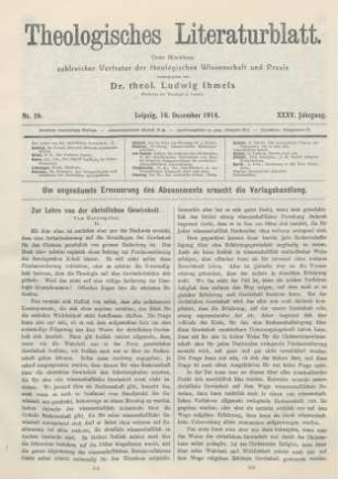 601-608 Zur Lehre von der christlichen Gewissheit