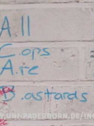 A.ll C.ops A.re B.astards