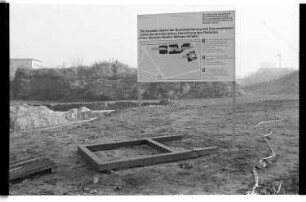 Kleinbildnegativ: Gestapo-Gelände, 1986